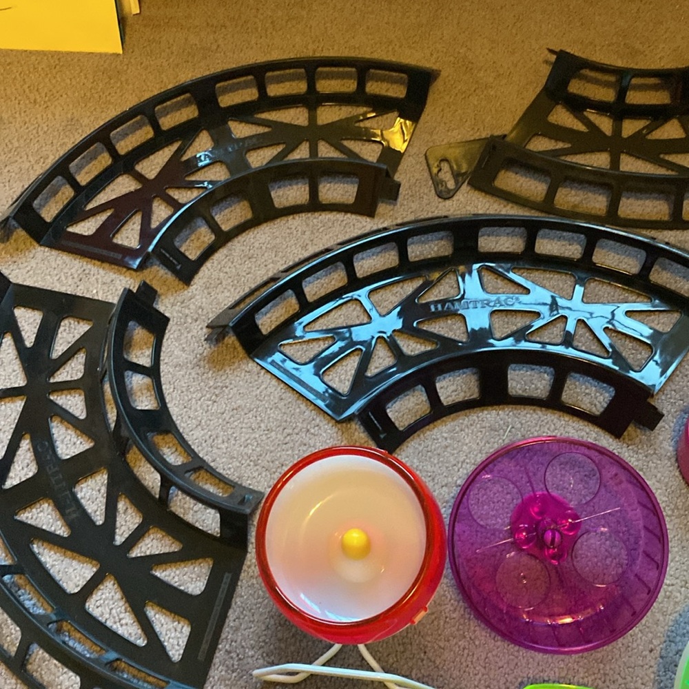 Hamster supplies tubes wheels ball track - Picture 4 of 4